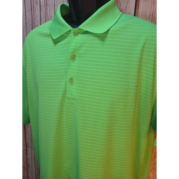 Nike Dri-Fit Golf Tour Performance Green Polo Large - Picture 4 of 8